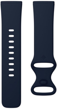 Fitbit Sense, Sense 2, Versa 3 & Versa 4 Armband Mörkblå L
