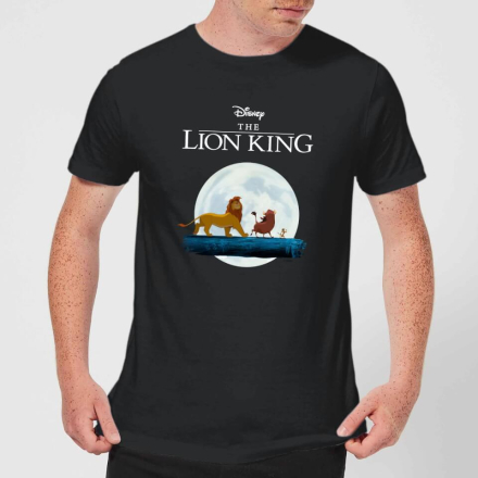 Disney Lion King Hakuna Matata Walk Men's T-Shirt - Black - XL