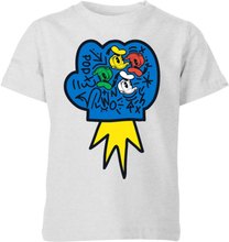 Donald Duck Pop Fist Kids' T-Shirt - Grey - 3-4 Years - Grey
