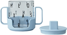Design Letters Grow With Your Glass Light Blue