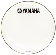 Yamaha Logo Drum Head Classic Logo P3 White 24