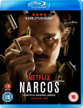 Narcos: The Complete Season Two Blu-Ray (2017) Wagner Moura cert 15 3 discs