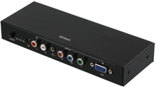 Deltaco, Adapter VGA til HDMI med lyd RCA, 3,5mm