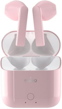 Puro, ICON POD, Bluetooth Earphones w/charging case, Rose
