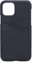 Essentials, iPhone 11 Pro, Triple Card Læder Cover, sort
