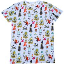 Cakeworthy x The Simpsons - Treehouse Of Horror- AOP T-Shirt - M