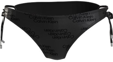 Calvin Klein Core Tonal Logo Tie Side Bikini Brief Sort X-Large Dame