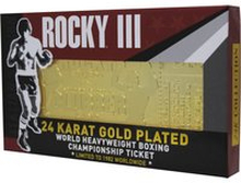 Rocky - 24K Gold Plated Fight Ticket Rocky V Clubber Lang