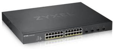 Zyxel XGS1930-28HP, 28 Port Smart Managed PoE Switch, 24x Gib ports, 4x 10G SFP+, Hybrid mode 375w