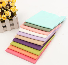 10 Pcs Solid Color Style Design Cotton Fabric DIY Household Goods Patchwork Handcraft Sewing Cloth