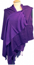 Chakra sjaal violet - 70x200 - Viscose - Violet