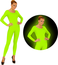 Bodysuit UV Neon Grön - Medium/Large