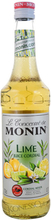 Koncentrat lime juice cordial mixer Monin 0,7 L
