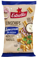 Estrella Linschips Sourcream & Onion - 35 g