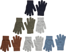 Gloves Magic Color 6 P Accessories Gloves & Mittens Gloves Multi/mønstret Lindex*Betinget Tilbud