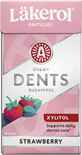 Läkerol Chewey Dents Strawberry/Mint Ask - 36 gram