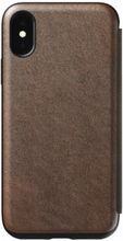 Nomad Rugged Case Tri-Folio iPhone XS Max bruin