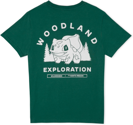 Pokémon Woodland Exploration Unisex T-Shirt - Green - XL - Green