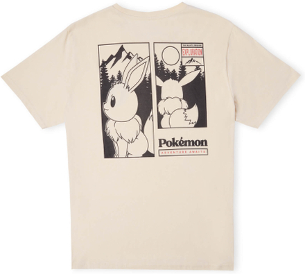 Pokémon The Road Less Travelled Men's T-Shirt - Cream - L - Cream