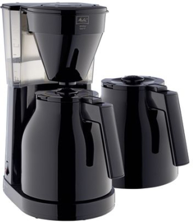 Melitta Easy Therm Duo 2.0 Black Kaffemaskine - Sort