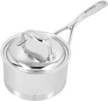 "Atlantis Sauce Pan With Lid Home Kitchen Pots & Pans Saucepans Silver DEMEYERE"