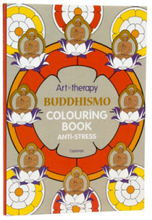Art therapie kleurboek Boeddhisme - 21x29.7 cm