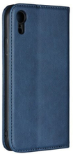 Casecentive Leren Wallet case iPhone XR blauw
