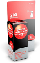 Zonnic Pepparmint, munhålespray 1 mg/spray 200 doser