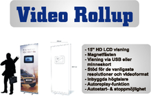 Video Rollup -85 x 200 cm