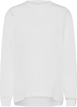 Chrome Ls T-Shirt 12700 T-shirts & Tops Long-sleeved Hvit Samsøe Samsøe*Betinget Tilbud