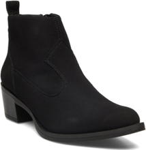 Galya_Bs Shoes Boots Ankle Boots Ankle Boots With Heel Black UNISA
