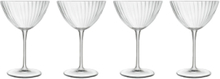 Martiniglass Optica Home Tableware Glass Cocktail Glass Nude Luigi Bormioli*Betinget Tilbud