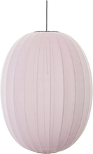 Knit-Wit 65 High Oval Pendant Home Lighting Lamps Ceiling Lamps Pendant Lamps Pink Made By Hand