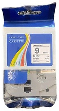 Brother Kompatibel TZc-221 - Sort tekst på hvid tape 9 mm x 8 m