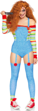 Chucky Doll Inspirert Kostyme til Dame - Strl XS