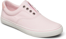 Saivo Shoes Sneakers Canva Sneakers Pink Leaf