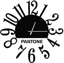 Orologio da parete design classico Pantone nero Link
