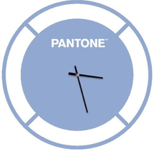 Orologio da parete design moderno Pantone blu Drive