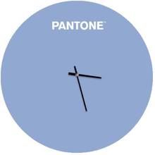 Orologio da parete design moderno Pantone blu Sunrise