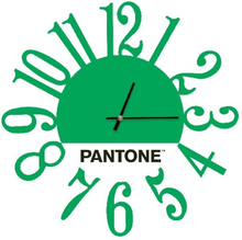 Orologio da parete design classico Pantone verde Link