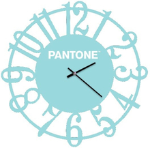 Orologio da parete design classico Pantone azzurro Lens