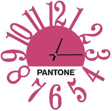 Orologio da parete design classico Pantone fucsia Link