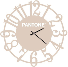 Orologio da parete design classico Pantone sabbia Lens