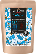 Valrhona Caraibe 66% Sjokolade, 250 g