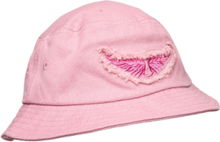 Bob Wings Patch Accessories Headwear Bucket Hats Rosa Zadig & Voltaire*Betinget Tilbud