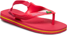 Hav Baby Brasil Logo Shoes Summer Shoes Flip Flops Rød Havaianas*Betinget Tilbud