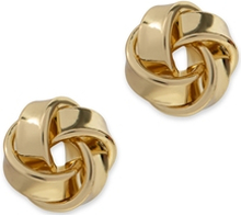 96324-07 PEARLS FOR GIRLS Mini Knot Gold Earring 1 set
