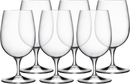 Ølglas På Fod Palace Home Tableware Glass Beer Glass Nude Luigi Bormioli