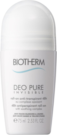 Deo Pure Invisible Invisible Roll-On 48H Deodorant Roll-on Nude Biotherm*Betinget Tilbud