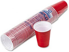American Party Cups - Röd